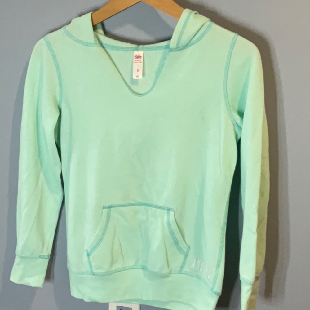 Teal justice hoodie